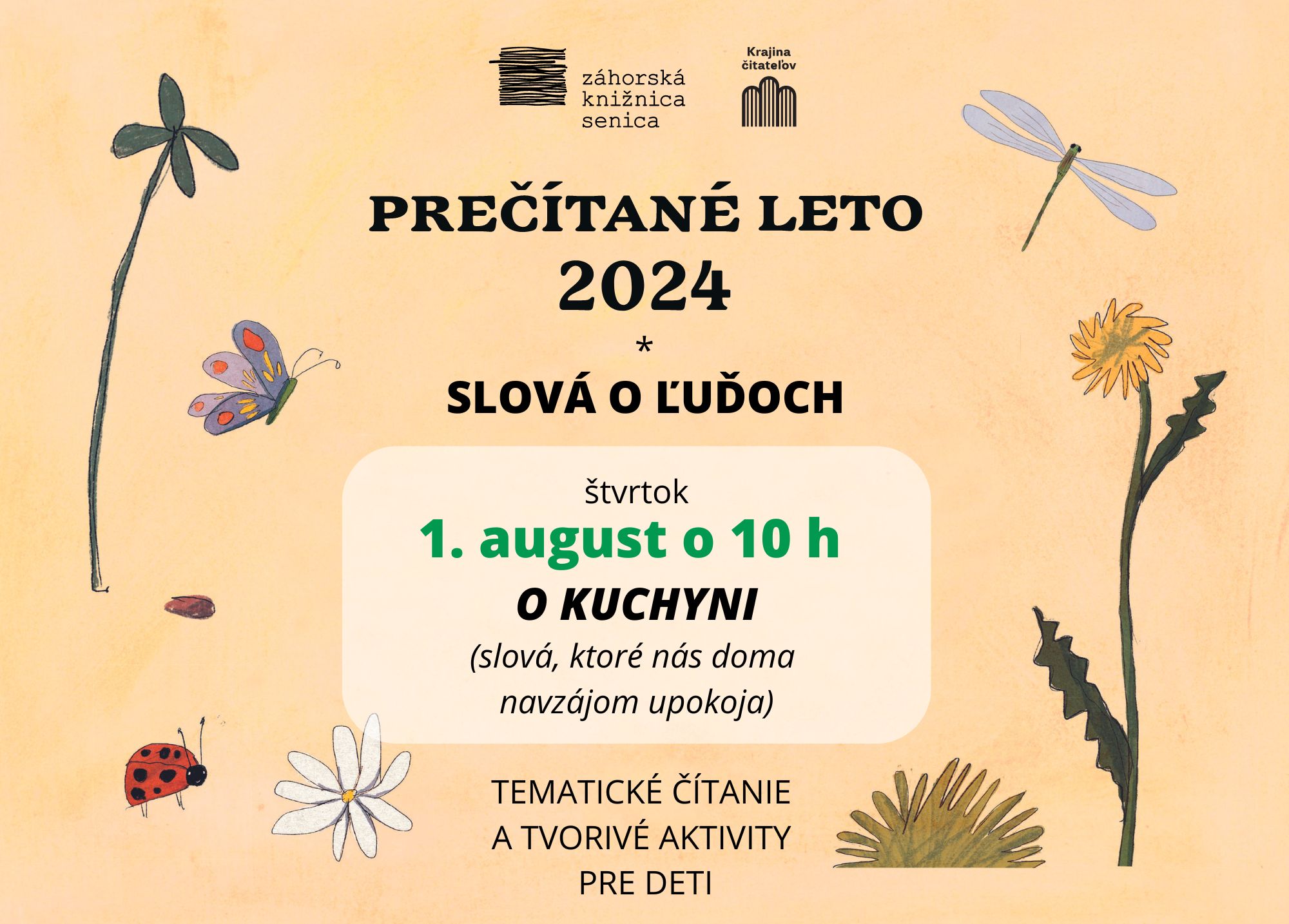 Prečítané leto: O kuchyni